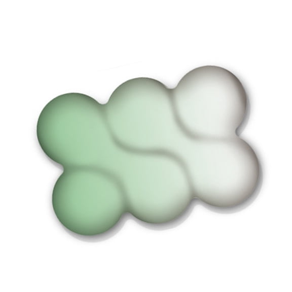 Wrist Rest Memory Foam Keyboard Mouse Pad Ergonomic Cloud Shape Mousepad