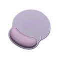 thumbnail image 1 of Wrist Rest Mouse Pad, Non Slip Rubber Base Ergonomic Support Mat Soft Foam Cushioning for Office Work Desktop Computer Laptop Gaming Accessories Pressure Relief Comfort, 1 of 3