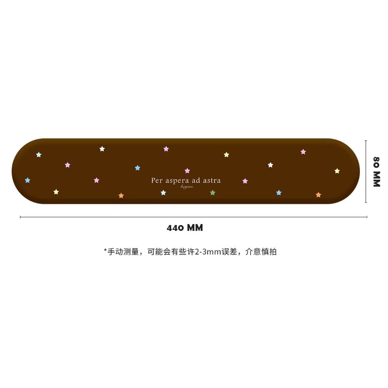 Wrist Rest Mouse Pad for Women, High-Aesthetic Korean Style Keyboard Wrist Support, Ergonomic Comfort Pad for Office Desk