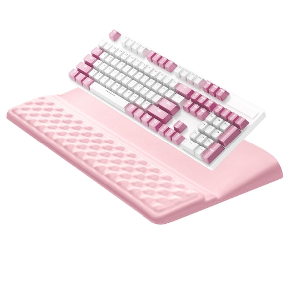 Wrist Rest Pad Comfy Stand Riser Holder Computer Support Cushion Fortyping Light Pink