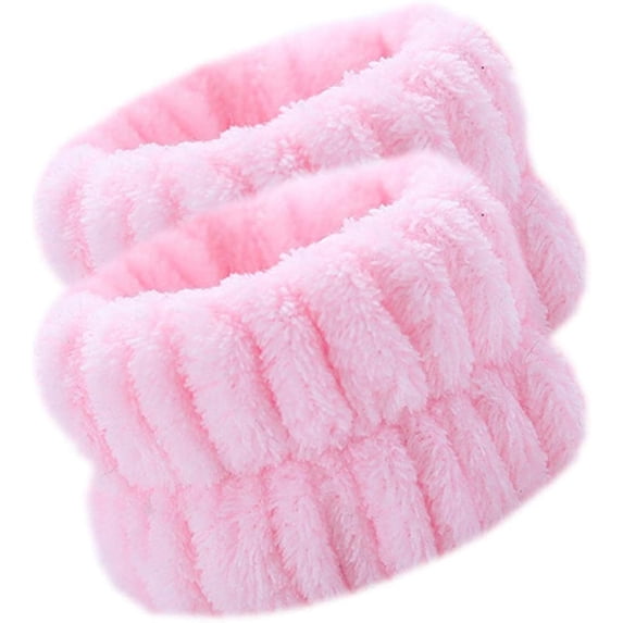 Wrist Spa Washband,Microfiber Wrist Wash Towel Band Wristbands for Washing Face,Absorbent Wristbands Wrist Sweatband for Women Girls Prevent Liquid from Spilling