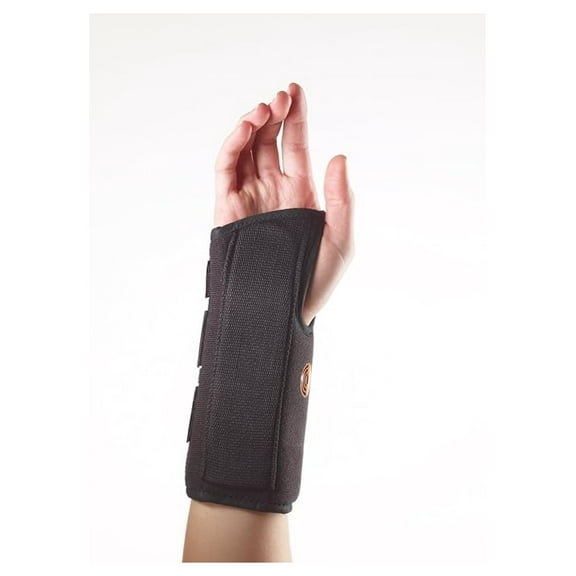 Wrist Splint, Ultra Fit Cool Wrist Support - 8 Inch Medium Left Hand - Carpal Tunnel Relief, Arthritis, Tendonitis, Post-Surgery, Sleep Support - Breathable & Adjustable