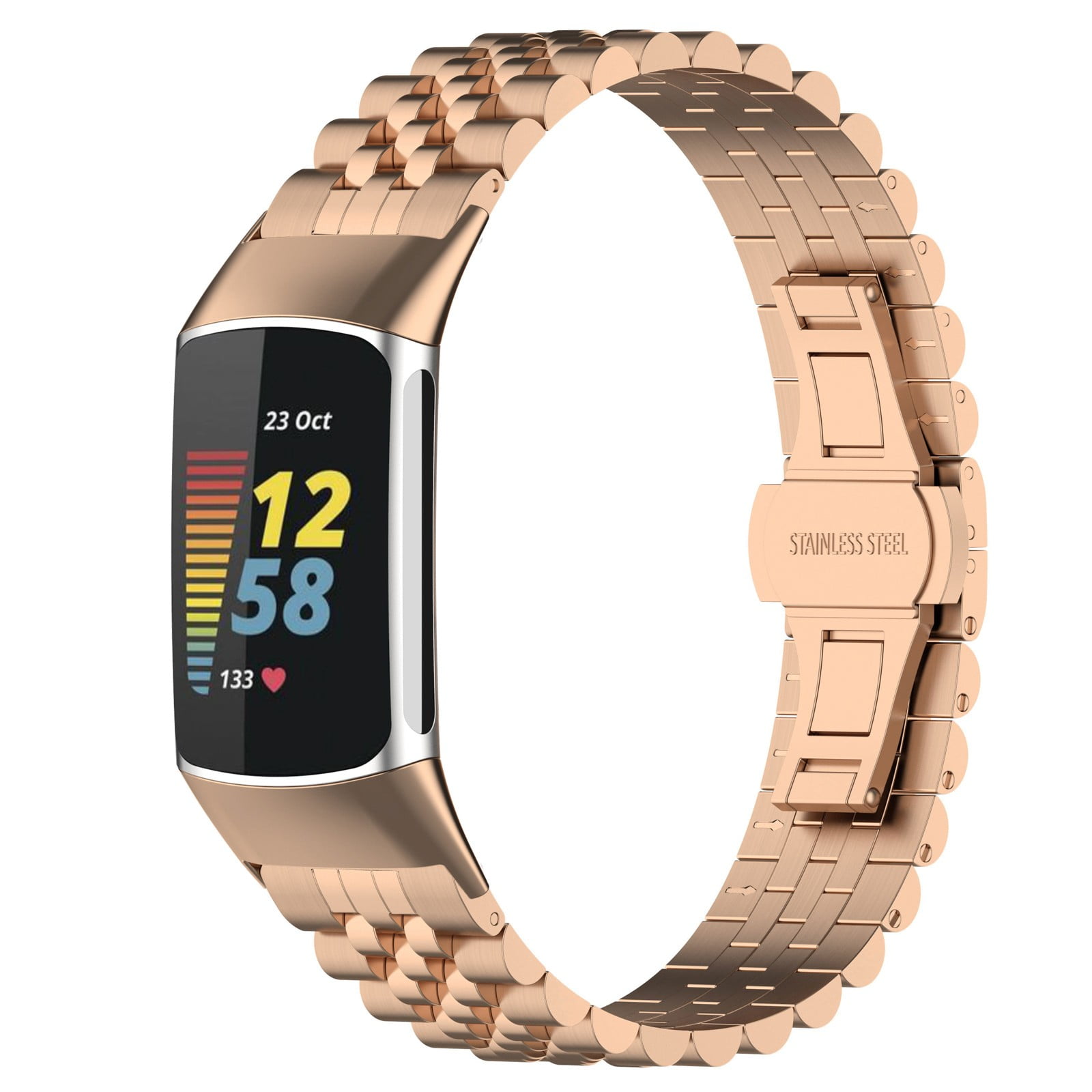 Wrist Stop Watch Stainless Steel Watches for Men Complete Stainless