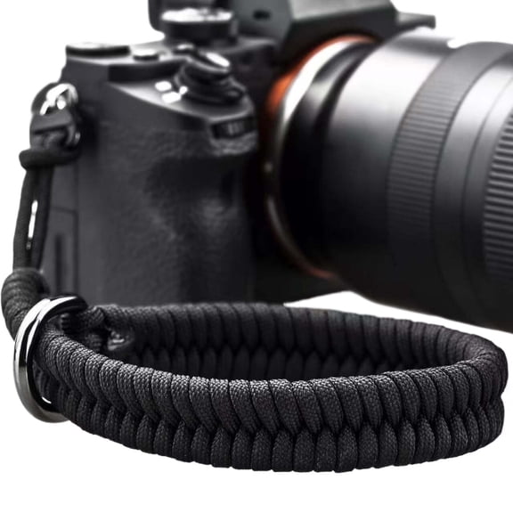 Wrist Strap for DSLR/Mirrorless Camera, Quick Release Hand Strap with Safer Connector (Black)