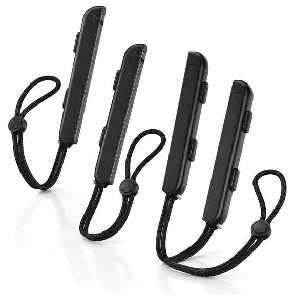 Wrist Strap for Switch Controller 4 Pack Black Compatible Wrist nintendo Joycon
