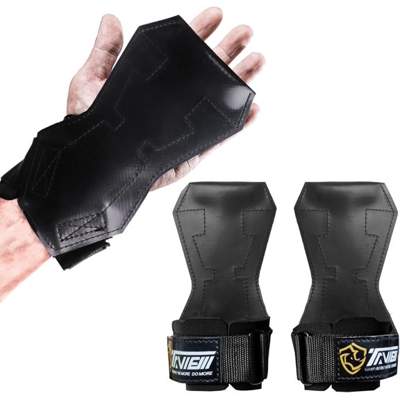 Wrist Straps for Weightlifting for Maximum Grip Support - Lifting Deadlift Strap & Weight Lifting Grips Gloves for Working Out Pull Up Deadlifting & Shrugs