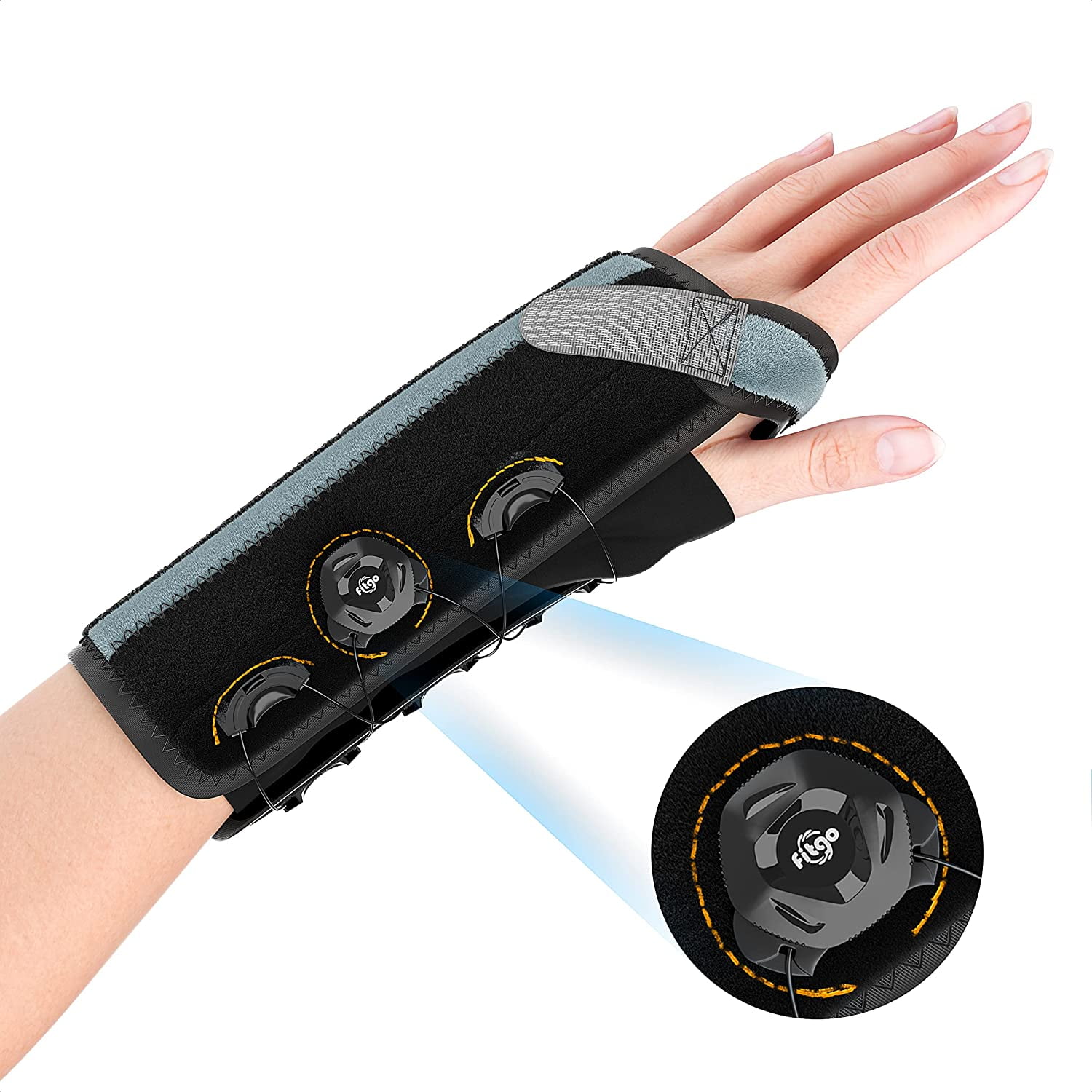 Comfy Brace-Premium Lined Adjustable Wrist Support/Compression NIB