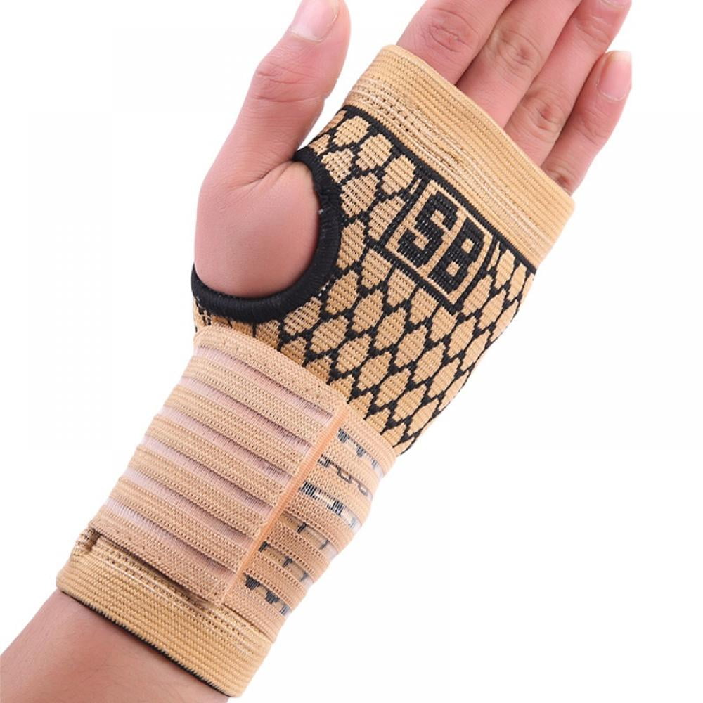 Wrist Support Sleeves Arthritis Brace Sleeve Support Glove Breathable Elastic Palm Hand Wrist Supports Protector Suitable for Left and Right Hands Brace Sleeves 1Pack