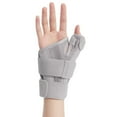 thumbnail image 1 of Wrist Support Splint with Fastener Tape Breathable Extra Soft Adjustable Thumb Support Wrist Protector for Tendonitis Arthritis-Grey, 1 of 8
