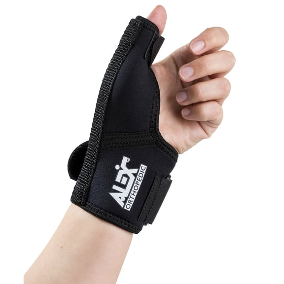 Alex Orthopedic Wrist Support with Thumb Abduction in Black
