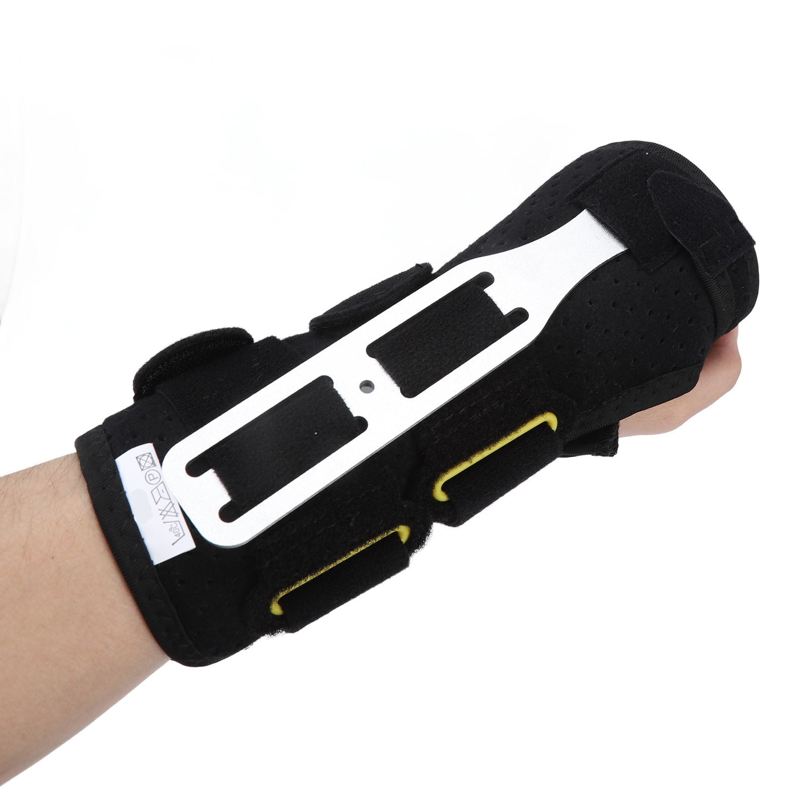 Wrist Support, Wrist Brace With Splint 2 Strap With Hook And Rings