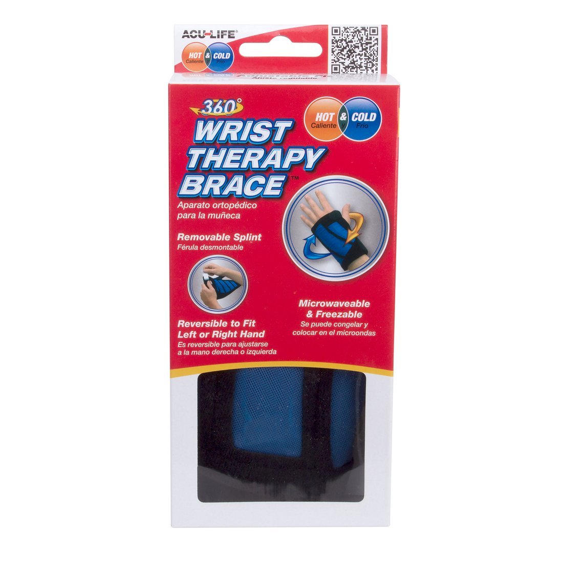 Wrist Therapy Brace Joint Pain Relief and Muscle Recovery Hot and