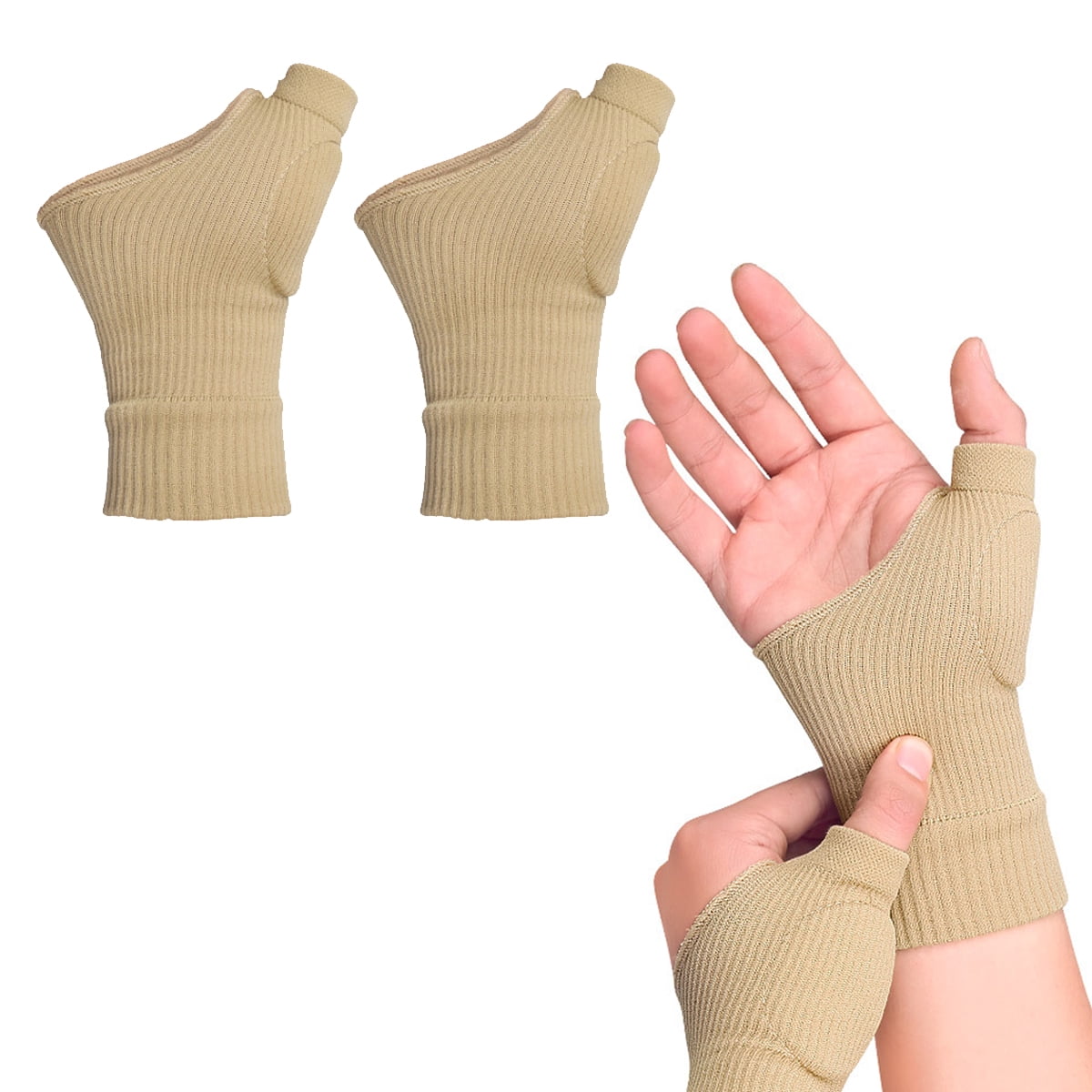 Wrist Thumb Compression Arthritis Gloves,Breathable Wrist Support Brace ...