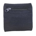 thumbnail image 1 of Wrist Wallet Wristband Zipper Sweatband Cycling Running Men Women Pouch Bag Blue, 1 of 8