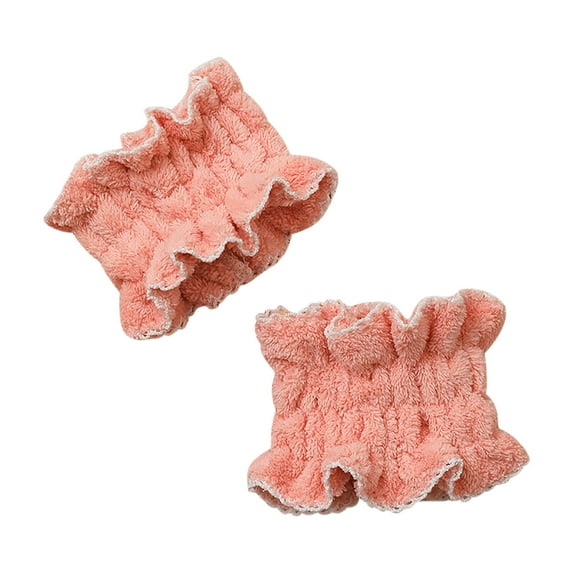 Wrist Washband for Women Girls Wrist Towels for Washing Face Microfiber Wrist Spa Wash Towel Band Face Washing Wristband Absorbent Wristband Wrist Sweatband for Women Prevent Liquid from Spilling
