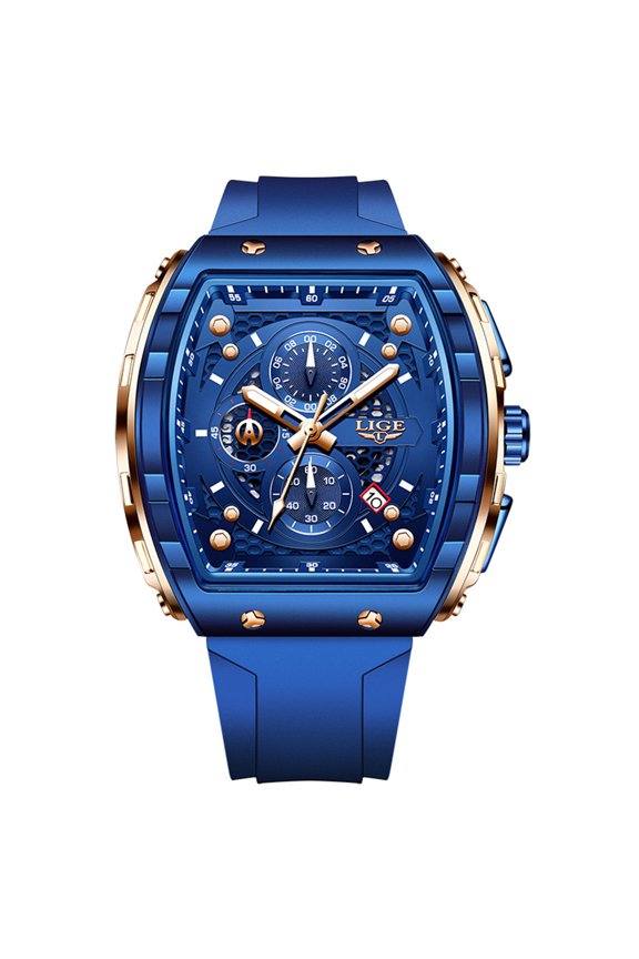 Wrist Watch Men's Luminous Running Alarm Clock Watch Watches for Men Mens Date Sports Analog Army Wrist Watch