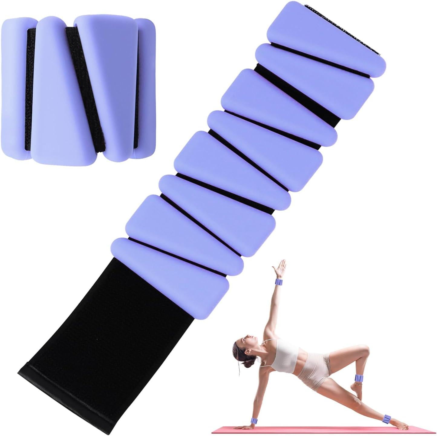 Wrist Weights Set Of 2 (1LB Each) Adjustable Ankle Weights