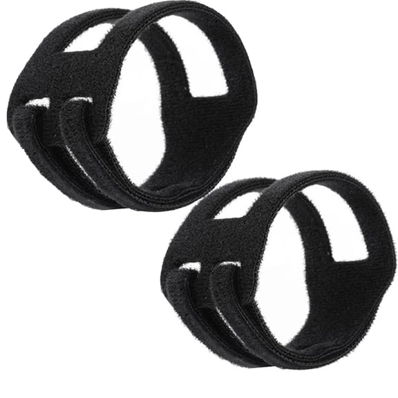 Wrist Wrap  Lightweight, Breathable Compression Support for Daily Use | Workouts, and Sports (Golf, Tennis, Volleyball, Rugby)-2pcs black