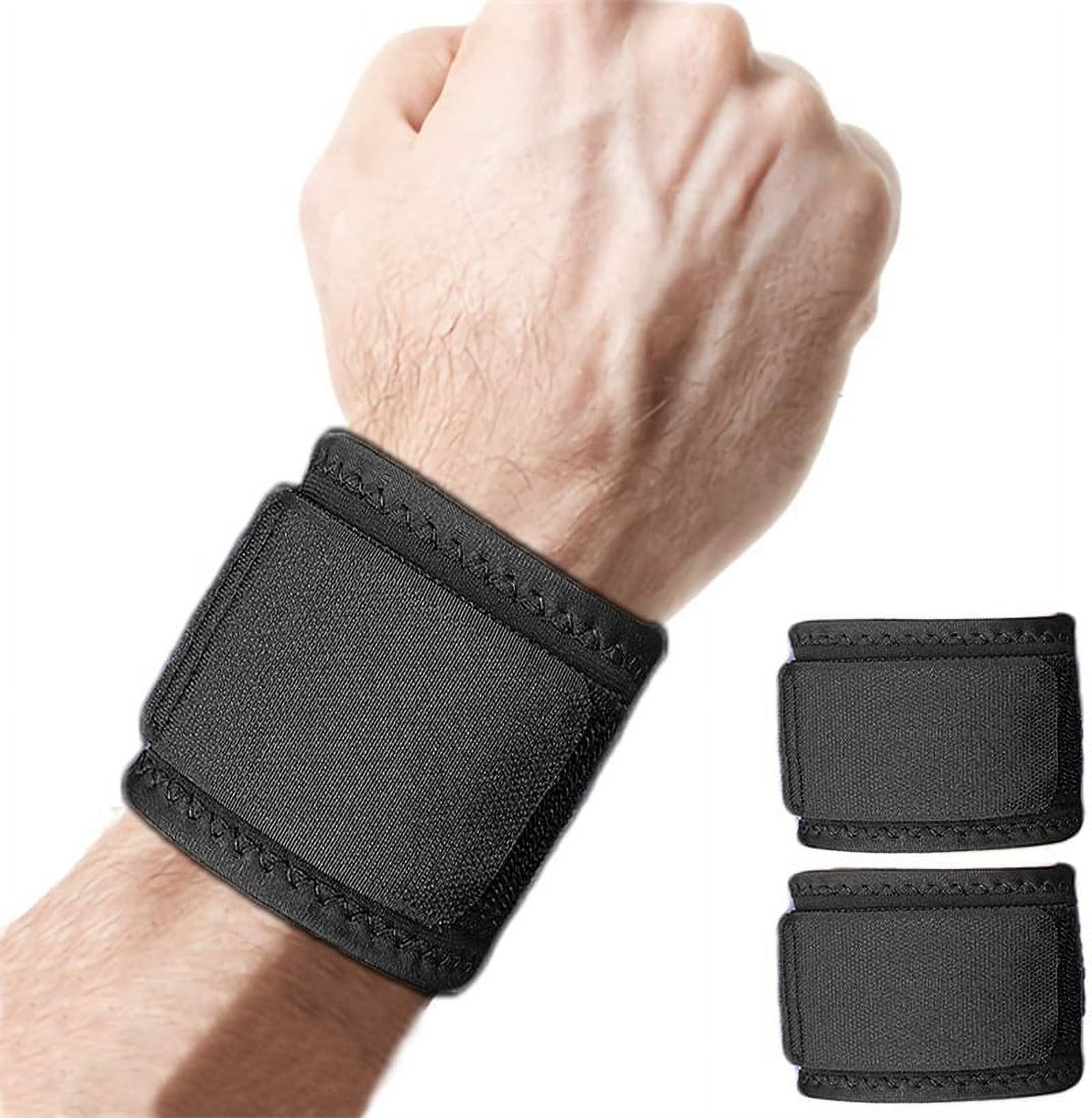 Wrist Wraps, 2 Pieces Bodybuilding Wrist Bands for Weightlifting
