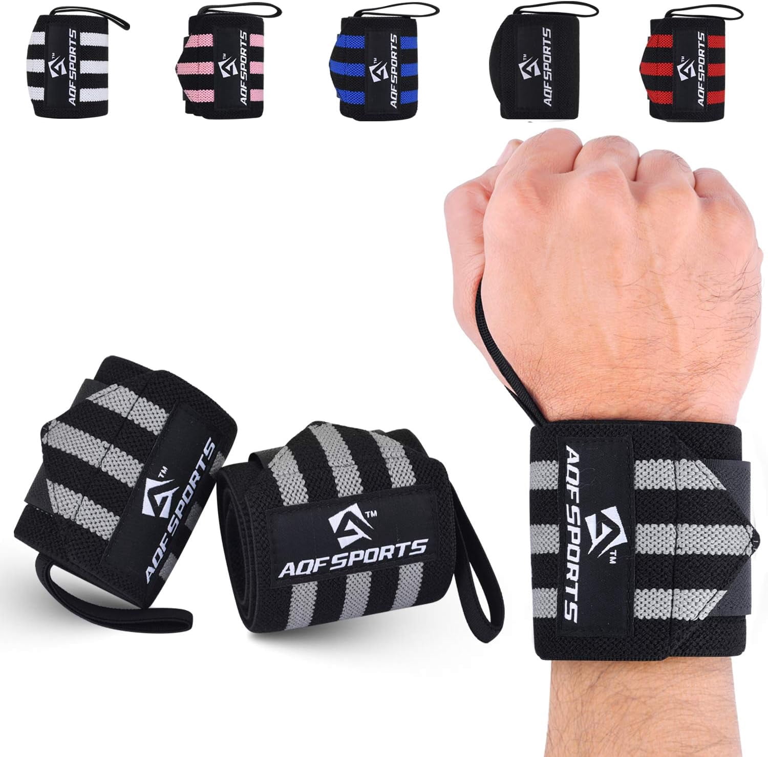 Wrist Wraps for Weightlifting - USPA & IPL Approved 18