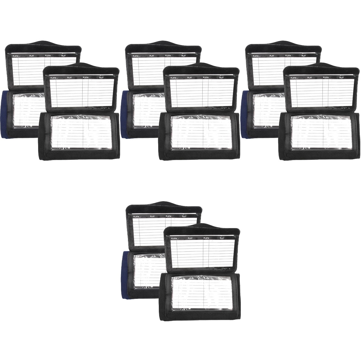Wristband 8 Pcs Playbook for Touch Card Softball Baseball Playing Cards