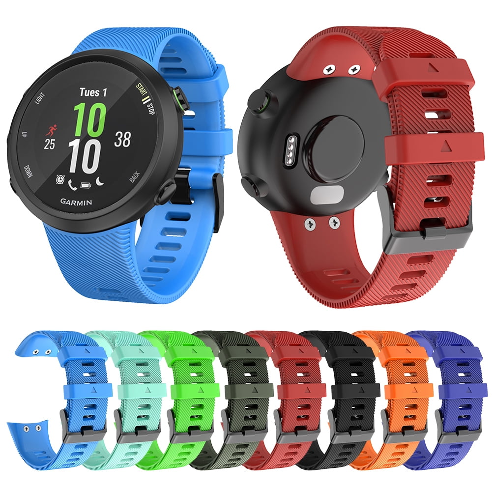 Soft Silicone Smart Watch Band For Garmin Forerunner 35/30/45S/45