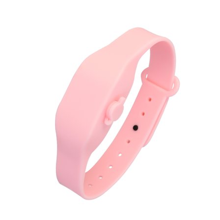 Wristband Hand Dispenser, Wearable Hand Sanitizer Dispenser with Refillable Bottle for Disinfectant Pump