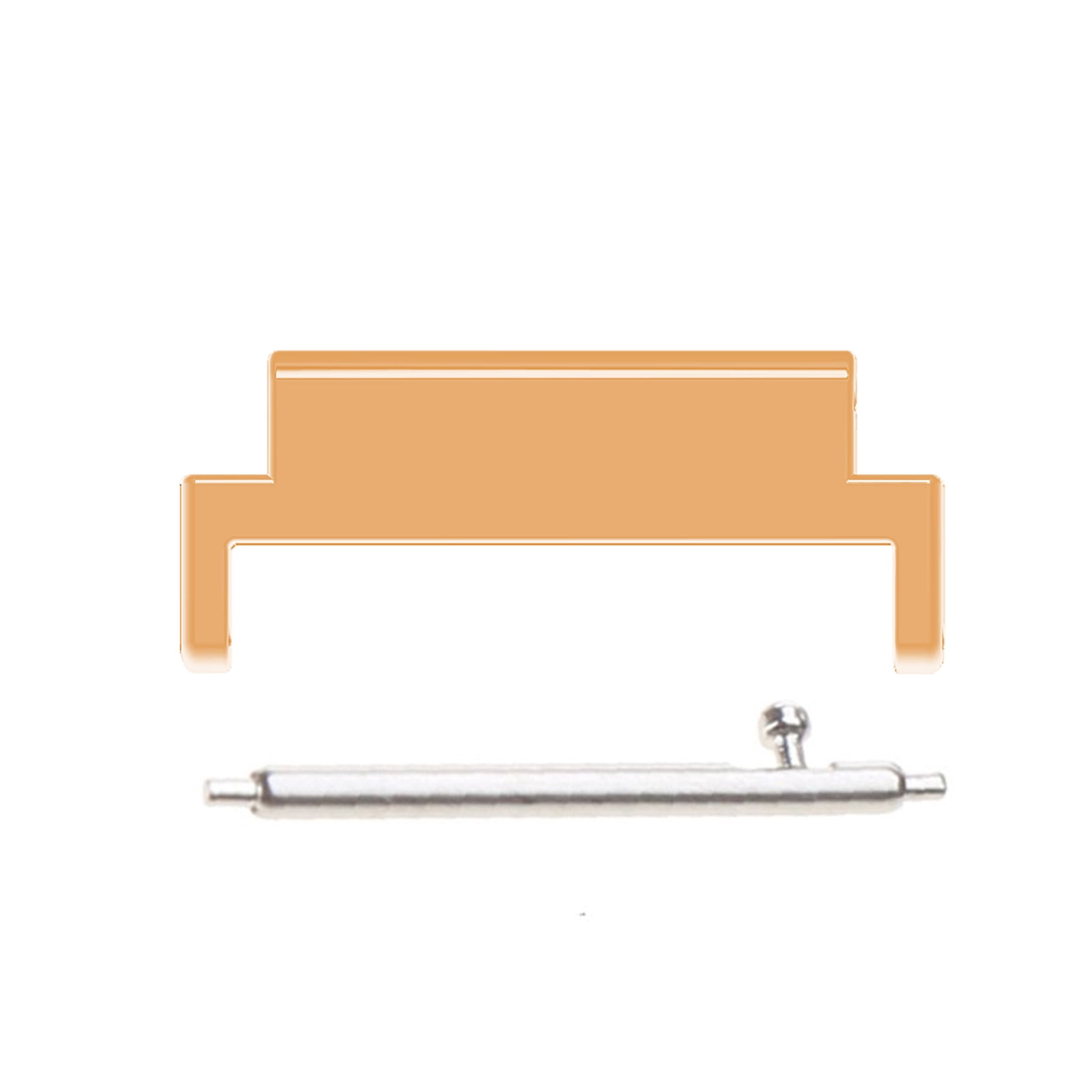 Metalen Link Lugs Connectoren 18-20mm Voor Horlogebandjes - RVS Quick Release Adapter 1 Paar