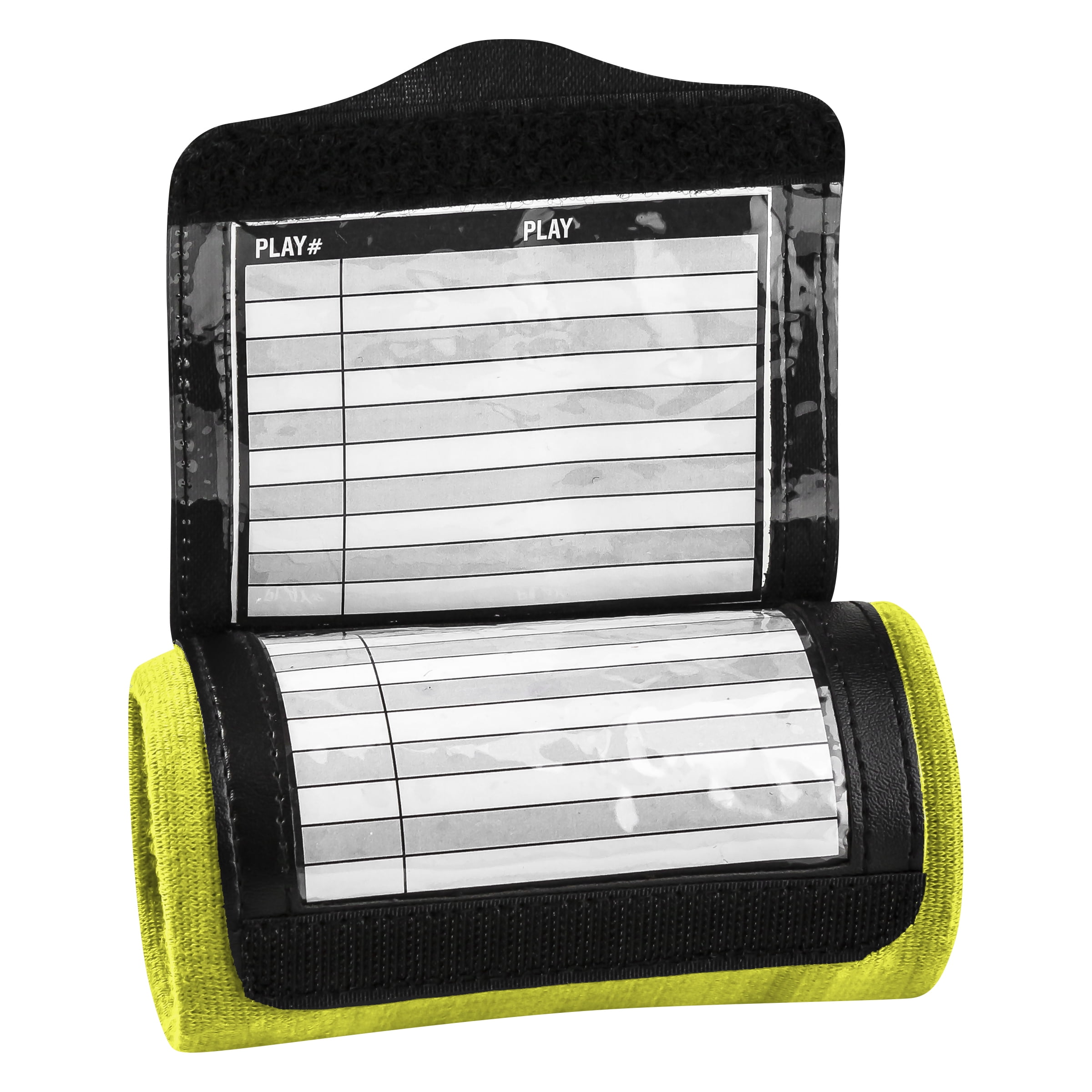 Wristband Triple Playbook, Youth, Optic Yellow