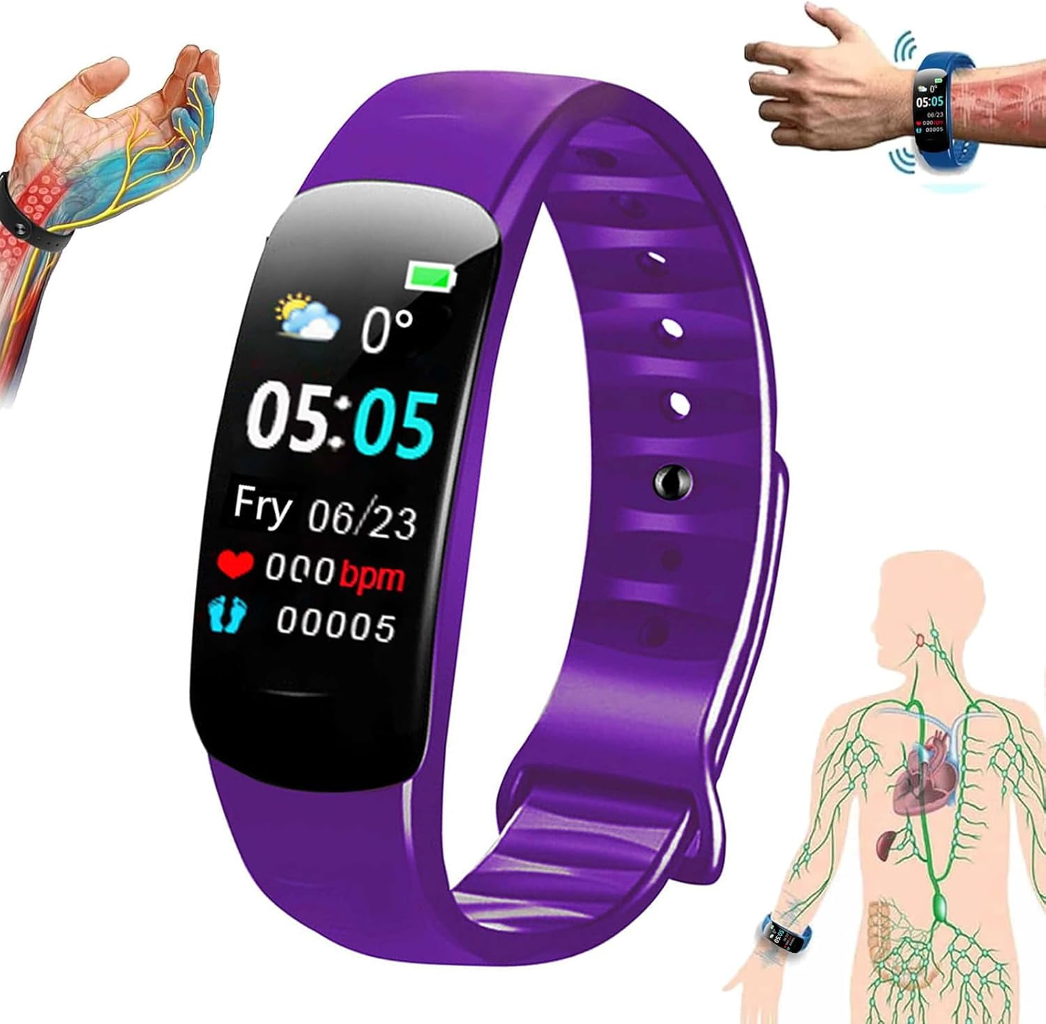 Amazon.com: Sports Smart Wristband,IP67 Smart Bracelet with