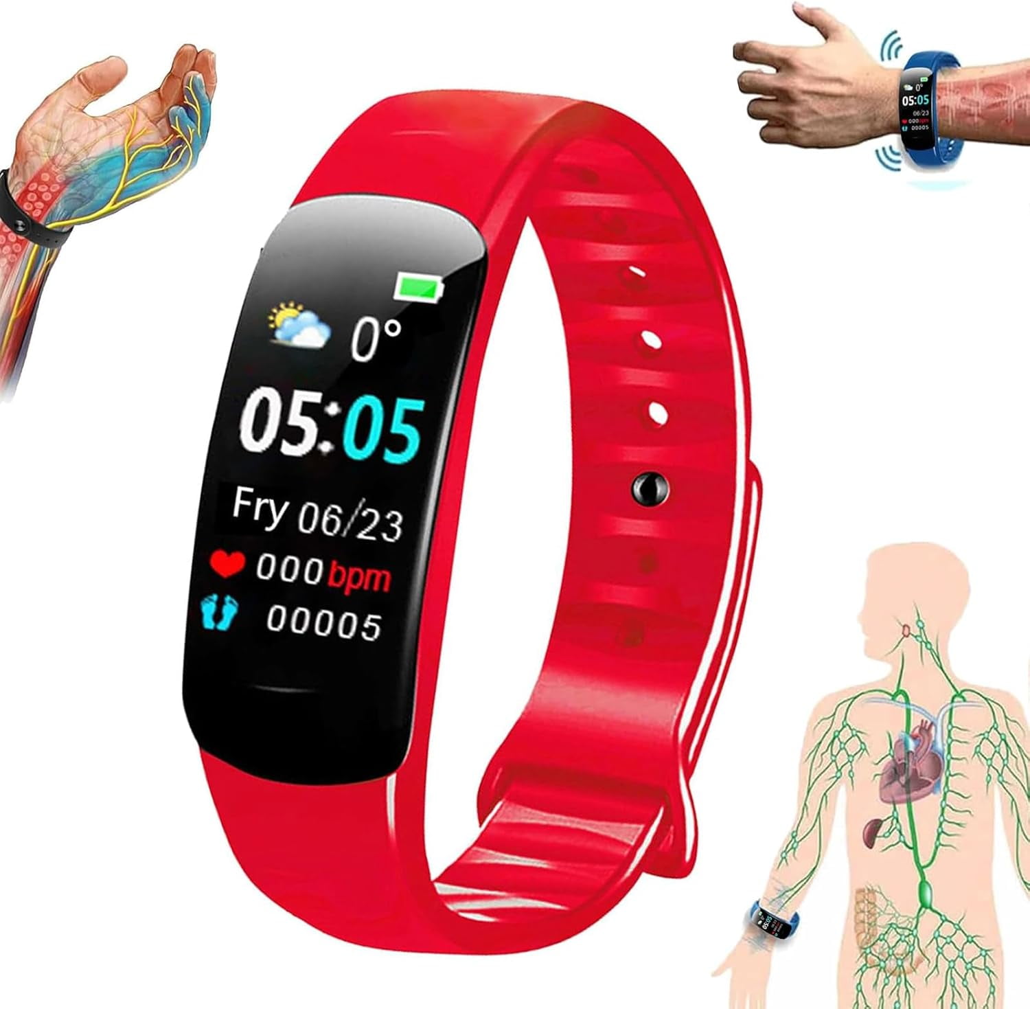 Amazon.com: Sports Smart Wristband,IP67 Smart Bracelet with