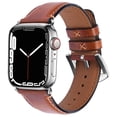 thumbnail image 1 of Wristitani Apple Watch Bands, Vintage Replacement Wristband for Men Women 49mm 45mm 44mm 42mm 41mm 40mm 38mm, Oil Wax Leather Watch Band for iWatch Series 8/7/6/SE/5/4/3/2/1, 1 of 7