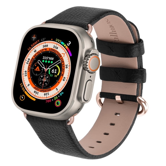 Wristitani Apple Watch Bands for Women, iWatch Bands for Men, Genuine Leather Replacement Strap Compatible with iWatch Series for Gift, Business, Party and Daily Style Matching