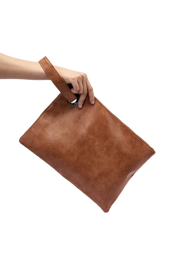 Wristlet Clutch Wallet for Women Leather Classic Simple Hand Bags Women Clutch Purse