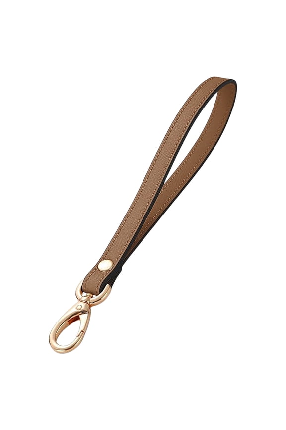 Wristlet Straps Leather Keychain Wristlet Replacement Clutches Purse Key Wrist Lanyard Keychain Hand Straps for Wallet