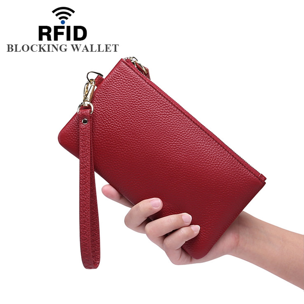 Red wristlet bag sale
