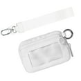 thumbnail image 1 of Wristlet Zip Card Case with ID Window, Women's Waterproof Nylon Keychain Wallet, Stylish and Practical Wallet for Travel, Daily Use, and Organization, 1 of 1