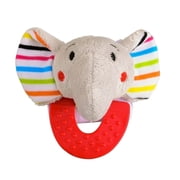 Wristy Buddy Soft Teething Ring, Elephant Teething Toys & Gloves with Infant Chew Toys, 0-12 Months