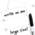 thumbnail image 1 of Writable Iron on Name Tags for Clothing 200pcs (Large) - Clothing Labels for Nursing Home & Daycare, Personalized & Custom Name Tag, Fabric Labels for Clothes Washable Precut 2”x0.75”, 1 of 7