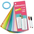 thumbnail image 1 of Writable Math Teaching Cards Erasable Mathematical Operations Flashcards, 1 of 19