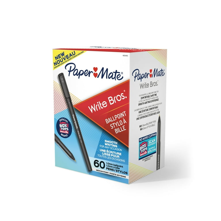 Ballpoint Pen, Stick, Medium 1 mm, Black Ink, Black Barrel, 60/Pack Ballpoint Pen, Stick, Medium 1 mm, Black Ink, Black Barrel, 60/Pack