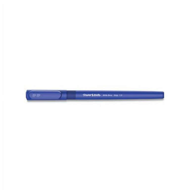 Gripped Ballpoint Pen, Stick, Medium 1 mm, Blue Ink, Blue Barrel, Dozen Gripped Ballpoint Pen, Stick, Medium 1 mm, Blue Ink, Blue Barrel, Dozen