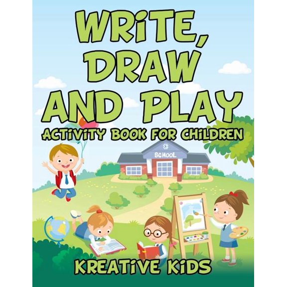 Write, Draw and Play: Activity Book for Children, (Paperback)