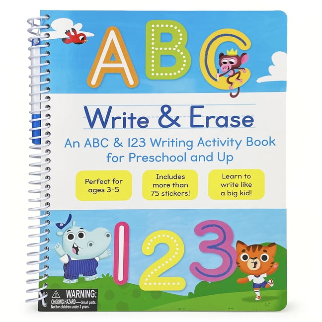 NoteBook For School : Be Ready To Learn - Writing for Children And Kids:  NoteBook For HandWriting 100 Sheet ( ABC - Words - Subjects )