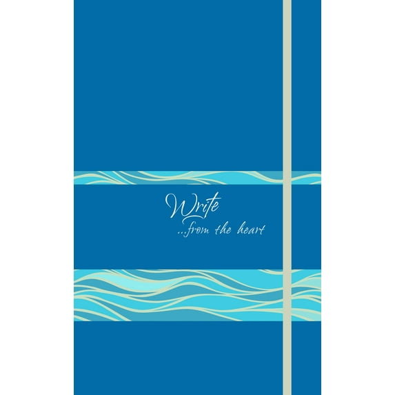 Write Journals: Write Journal (Caribbean Blue) : ...from the heart (Hardcover)