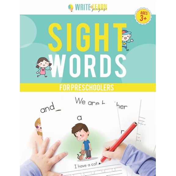 Write & Learn Pages: Sight Words for Preschoolers, (Paperback)