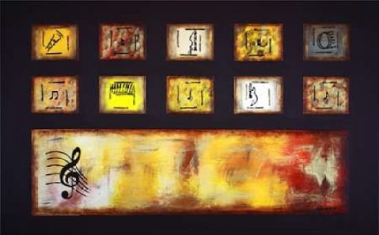 Write Me a Song Canvas Art - Carmen Guedez (12 x 18)