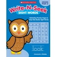 thumbnail image 1 of Write-N-Seek:: Write-N-Seek: Sight Words: Motivating Practice Pages to Help Kids Master Sight Words (Paperback), 1 of 10