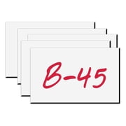 Write-On Magnetic Rack/Shelf Labels 3 x 2 / 10/Pk