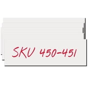 Write-On Magnetic Rack/Shelf Labels 6 x 2 - 10/Pk